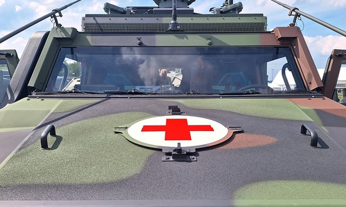 Sanitätsfahrzeug der Bundeswehr (Archiv)