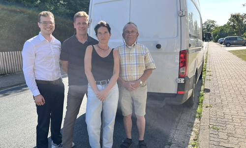 Max Weitemeier (FDP), Kai Jacobs (CDU), Barbara Weitemeier (FDP), Bodo Wutschel (CDU).