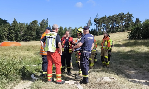 Die Kräfte aus Gifhorn unterstützten beim Waldbrand in Goslar.