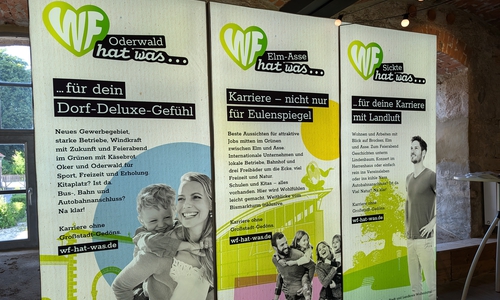 Bei der Kampagne wird für alle Gemeinden im Landkreis geworben.