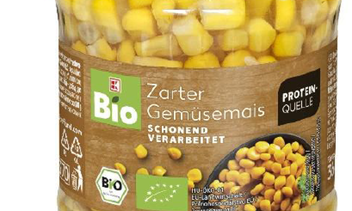 Der zurückgerufene Mais kann Glasstücke enthalten.