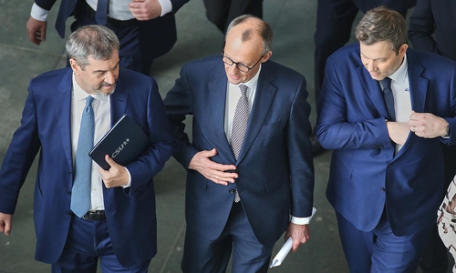 Söder, Merz, Klingbeil (Archiv)