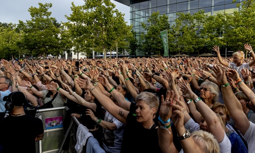 Rea Garvey hatte das Publikum im Griff