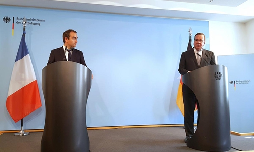 Sébastien Lecornu und Boris Pistorius (Archiv)