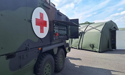 Sanitätsfahrzeug der Bundeswehr (Archiv)