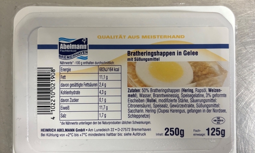 Dieses Produkt ist betroffen. 