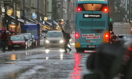 Regenwetter am 21.07.2025