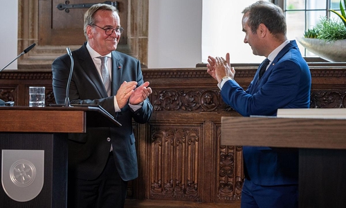 Boris Pistorius und Sébastien Lecornu am 24.07.2025