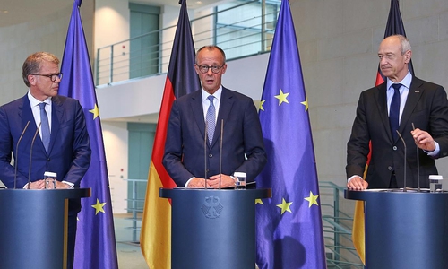 Empfang Vertreter der Unternehmensinitiative "Made for Germany" durch BK Merz am 21.07.2025