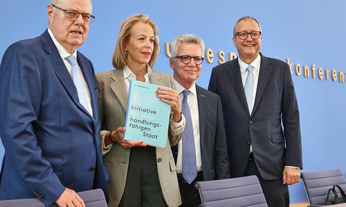 Vorstellung des Abschlussberichts der Initiative für einen handlungsfähigen Staat am 14.07.2025