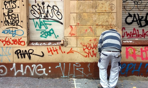 Graffiti-Entfernung (Archiv)