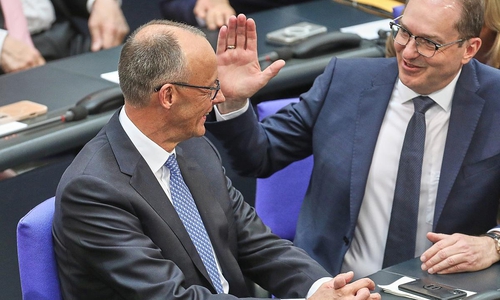 Friedrich Merz und Alexander Dobrindt (Archiv)