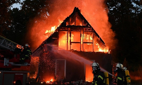 EFH-Brand in Eitze (Archiv)