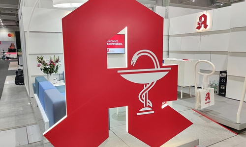 Lobbystand für deutsche Apotheken (Archiv)