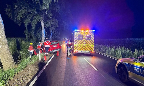 Unfallstelle L124 (Archiv)