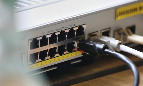 Netzwerk-Patchpanel (Archiv)