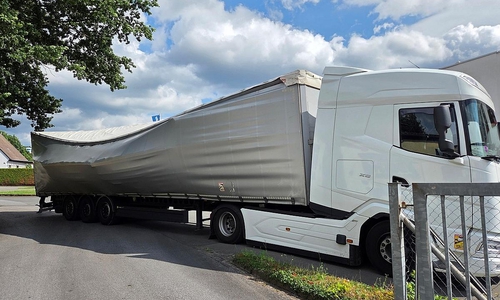 Betroffener Lkw (Archiv)