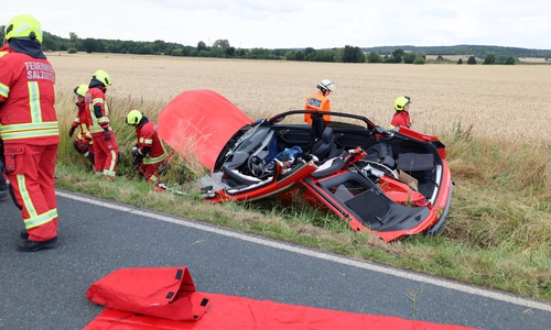 Nahe Salzgitter ist es zu einem schweren Unfall gekommen.