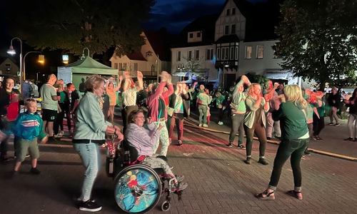 Am Samstagabend ist Party angesagt.