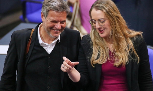 Robert Habeck und Katharina Dröge (Archiv)