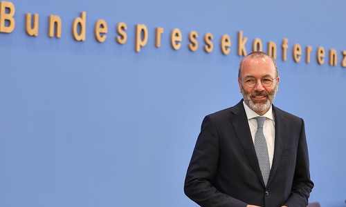 Manfred Weber am 27.08.2025