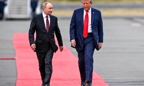 Putin und Trump am 15.08.2025 in Alaska