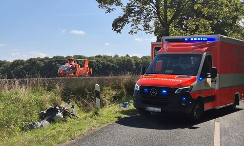 Foto von der Unfallstelle (Archiv)