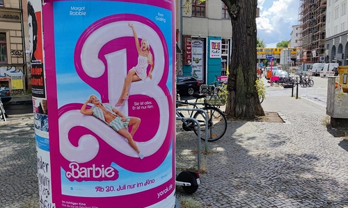 Werbung für Barbie-Film (Archiv)