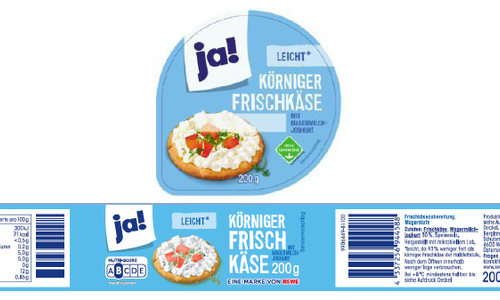Dieser Frischkäse sollte nicht verzehrt werden.
