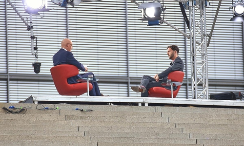 ARD-Sommerinterview mit Felix Banaszak am 03.08.2025