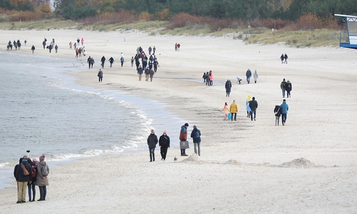 Strand vor Ahlbeck (Archiv)