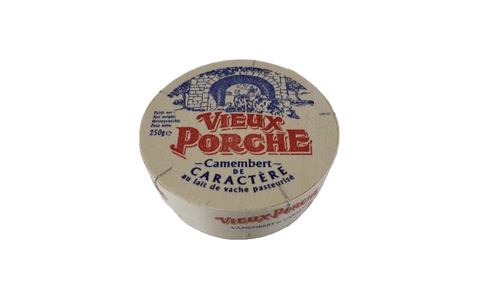 Der Camembert de Caractère „Vieux Porche“ wird zurückgerufen. 