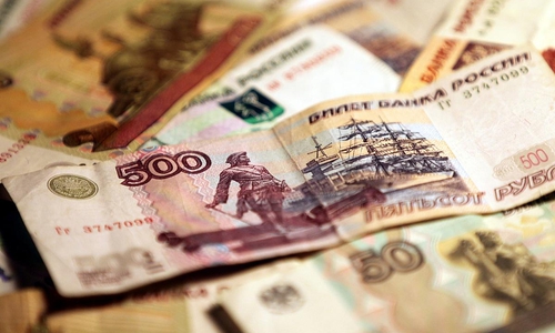 Russische Rubel (Archiv)