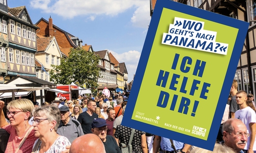 „Wo geht’s nach Panama?“ – was in Janoschs Kinderbuch eine abenteuerliche Reise einleitet, ist beim diesjährigen Altstadtfest erstmals das Codewort für unkomplizierte Hilfe