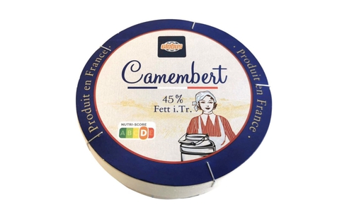 Der Globus Camembert soll nicht verzehrt werden.