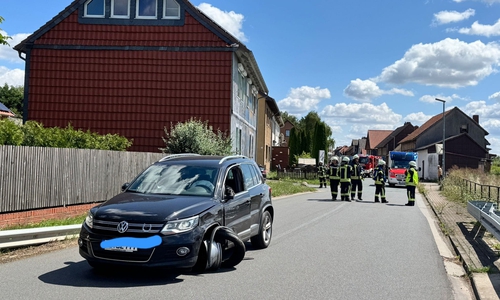 Das am Unfall beteiligte Auto.