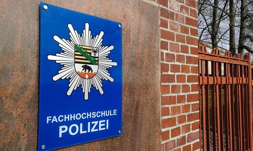 Eine Fachhochschule der Polizei in Aschersleben (Archiv)