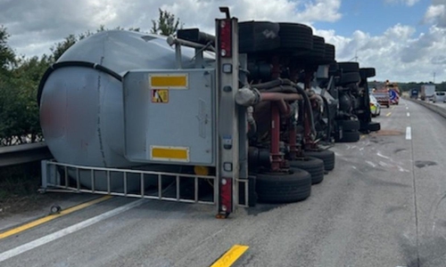 Unfall auf der A 7 (Archiv)