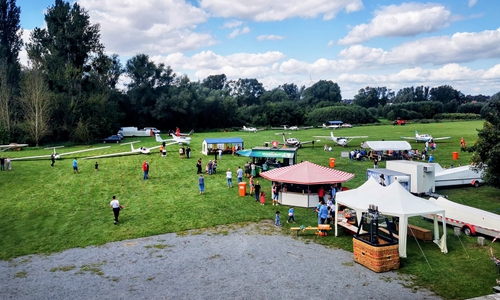 Tag der offenen Tür: Der letzte Flugtag  2023 war gut besucht.