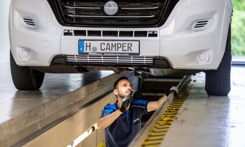 Für Wohnmobile gelten teils strengere Prüffristen als für Pkw. 