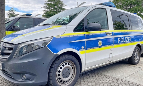 Polizeiauto am 24.08.2025