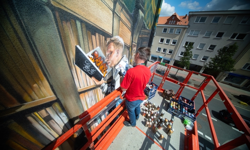 In Wolfenbüttel entstand dieses Kunstwerk.