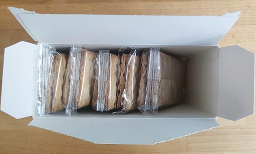In Plastik verpacktes Knäckebrot (Archiv)