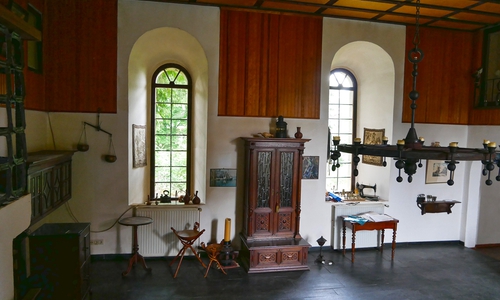 Das ehemalige Kirchenschiff.