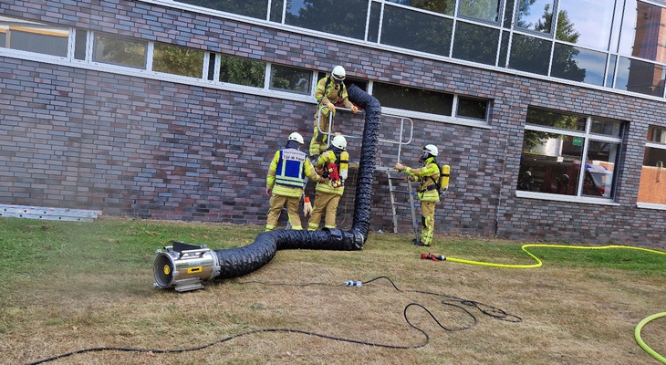 Feueralarm an Schule in Meinersen: Zahlreiche Einsatzkräfte gefordert