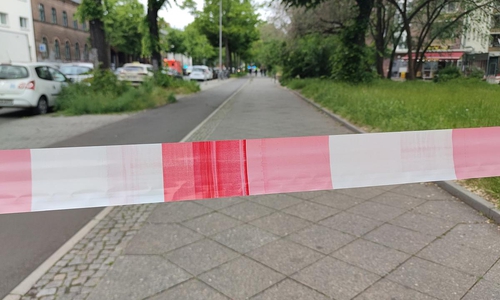 Polizeiabsperrung (Archiv)