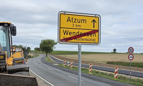 Am heutigen Dienstag wird der Radweg um 16 Uhr für den Radverkehr freigegeben.