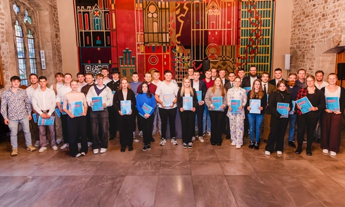 Am 23. September wurden die Prüfungsbesten des Braunschweiger Handwerks in der Dornse des Altstadtrathauses geehrt.