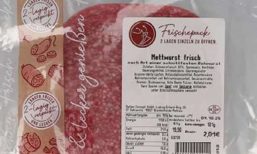 Das betroffene Produkt.
