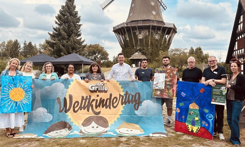 Am Weltkindertag (20.9.) wird doppelt gefeiert – schon um 11 Uhr beginnt das Kinderfest der Kinderklinik des Helios Klinkums – um 13 Uhr geht es gegenüber am Mühlenfest mit dem Kinderspielfest zusätzlich los. 